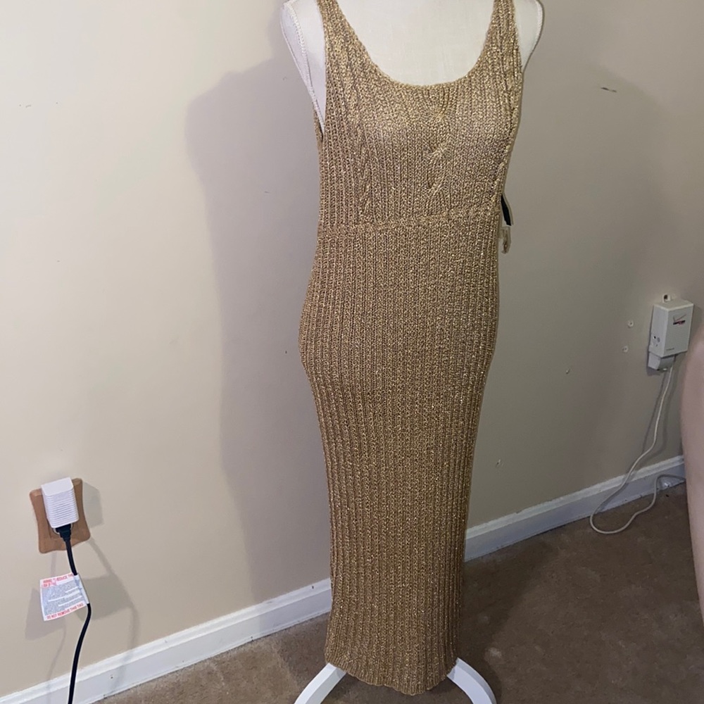 Gold Ralph Lauren Dress